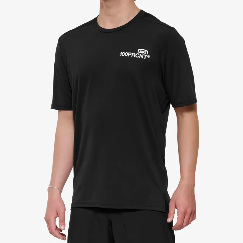 100 Percent Airmatic Men's Short Sleeve Jersey - Black