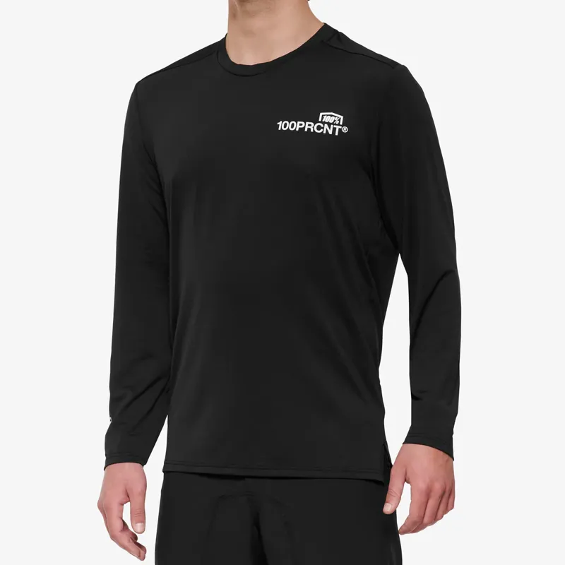 100 Percent Airmatic Men's Long Sleeve Jersey - Black
