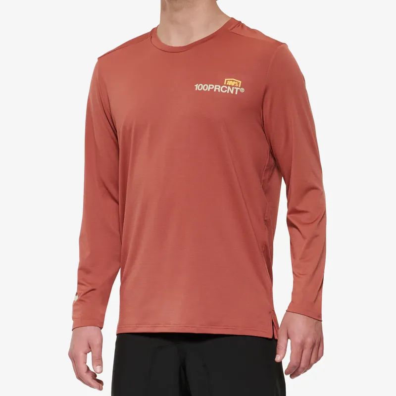 100 Percent Airmatic Men's Long Sleeve Jersey - Cardinal