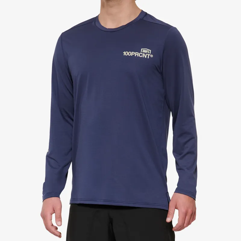 100 Percent Airmatic Men's Long Sleeve Jersey - Indigo