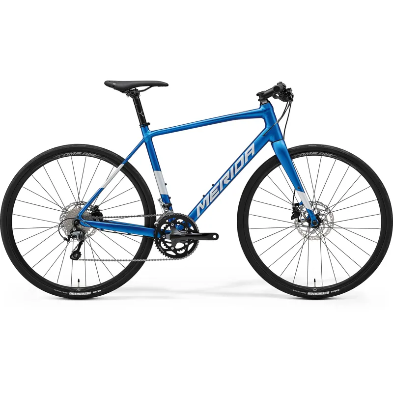 Merida Speeder 300 2024 Hybrid Bike - Silk Blue/Silver