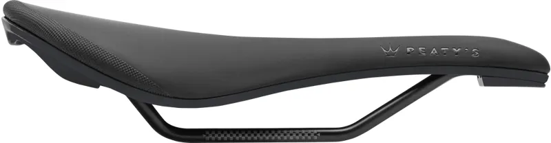 Peaty's Monarch 4130 CrMo Rail/Nylon Base MTB Saddle - Black-1