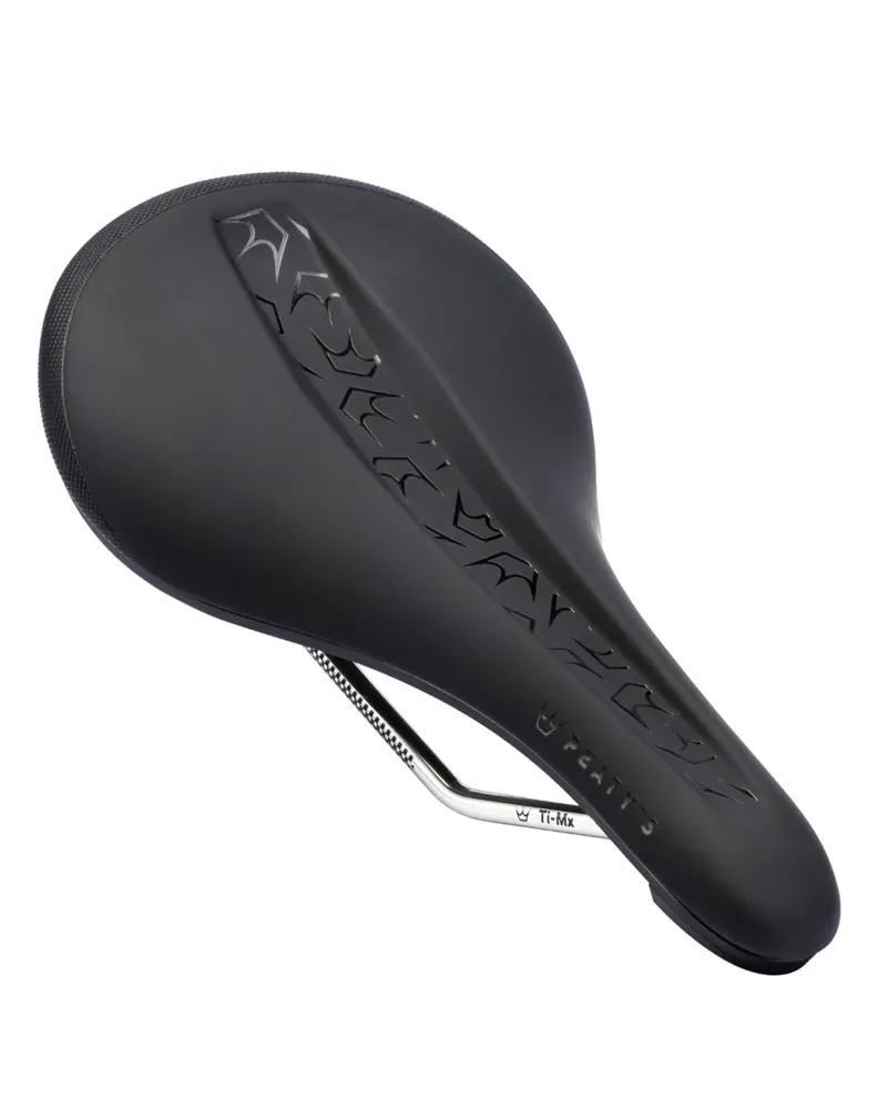 Peaty's Monarch Ti-MX Rail/Nylon Base MTB Saddle - Black