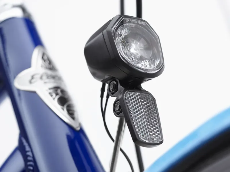 Electra Shibori Cruiser Go! Step Thru 2025 Electric Hybrid Bike - Indigo Fade-6