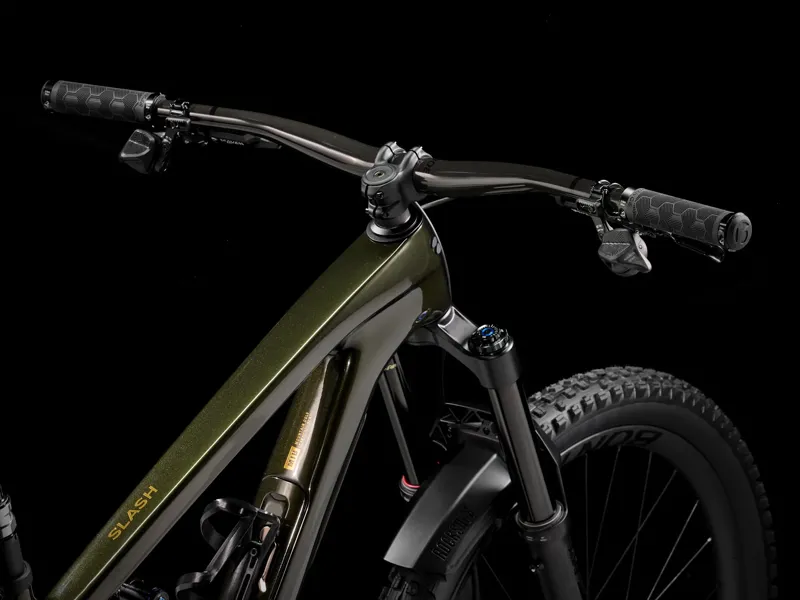 Trek Slash 9.9 X0 AXS T-Type Gen 6 2025 Full Suspension MTB - Black Olive-2