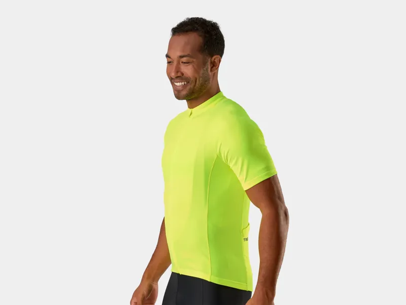 Trek Solstice Men's Short Sleeve Jersey - Radioactive Yellow-1