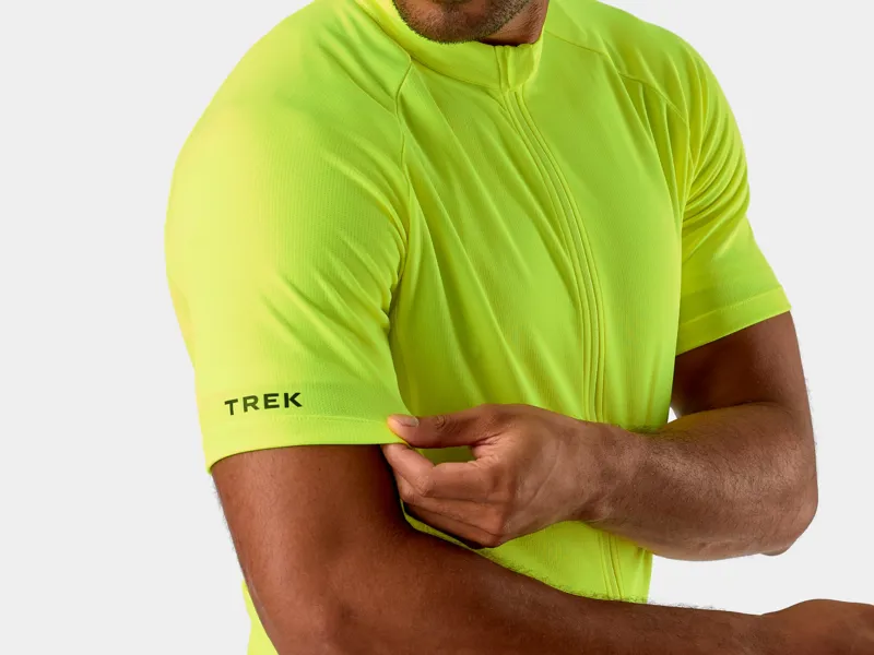 Trek Solstice Men's Short Sleeve Jersey - Radioactive Yellow-3