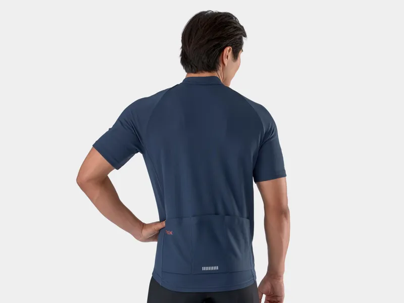 Trek Solstice Men's Short Sleeve Jersey - Dark Blue-1