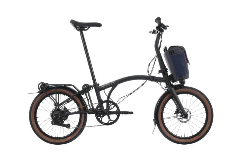 Brompton G Line 4 Speed SuperRoll+ 2027 Electric Folding Bike - Space Black