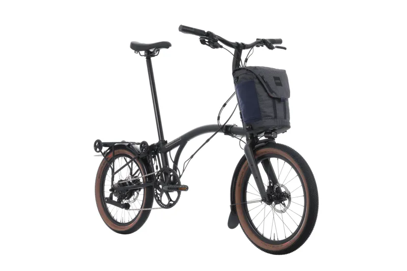 Brompton G Line 4 Speed SuperRoll+ 2027 Electric Folding Bike - Space Black-2