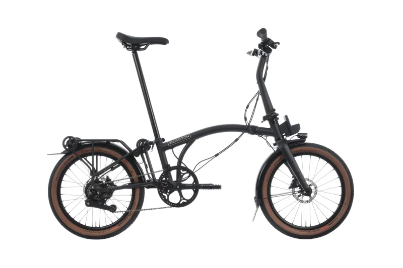 Brompton G Line 4 Speed SuperRoll+ 2027 Electric Folding Bike - Space Black-1