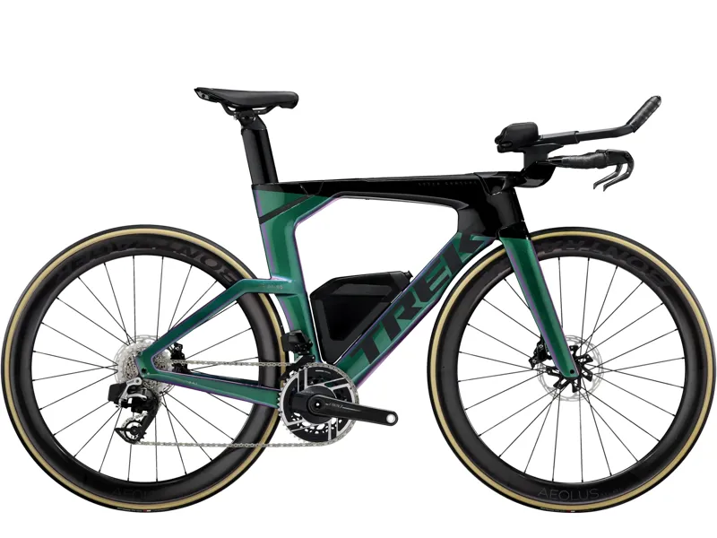 Trek Speed Concept SLR 9 AXS 2026 Carbon Triathlon Bike - Emerald Iris