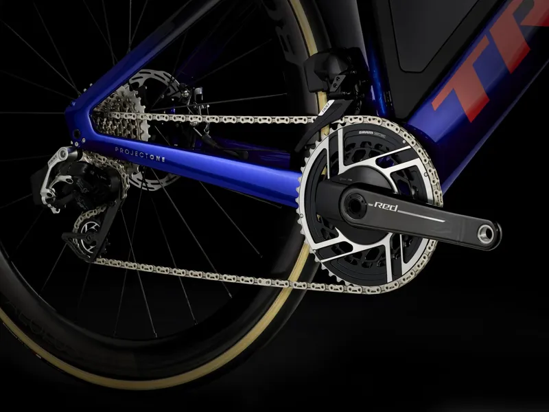 Trek Speed Concept SLR 9 AXS 2026 Carbon Triathlon Bike - Black/Hex Blue-5