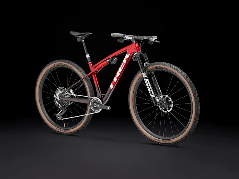Trek Supercaliber SLR 9.9 FA 29er 2025 Full Suspension MTB - Red Smoke-1