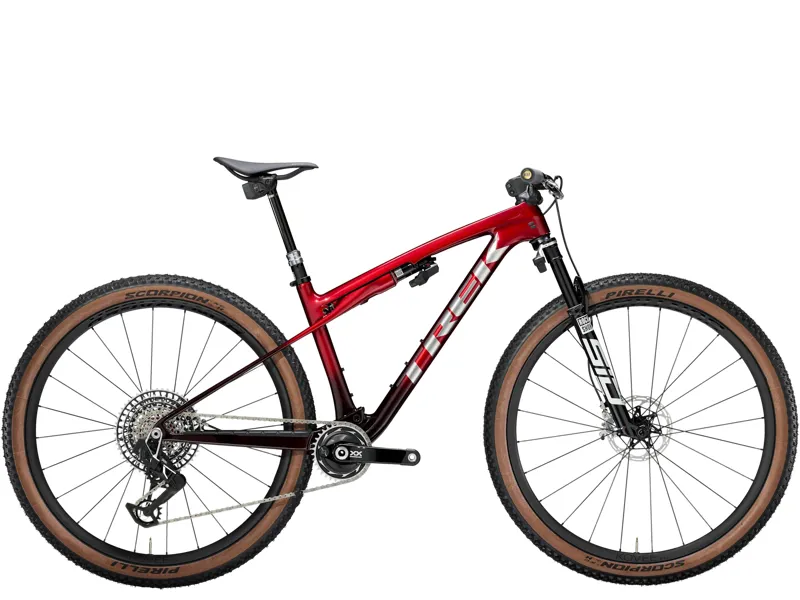 Trek Supercaliber SLR 9.9 FA 29er 2025 Full Suspension MTB - Red Smoke