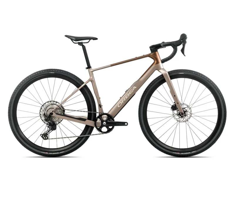 Orbea Terra M30 Team 1X 2026 Gravel Road Bike - Nickel/Cinnamon Matt