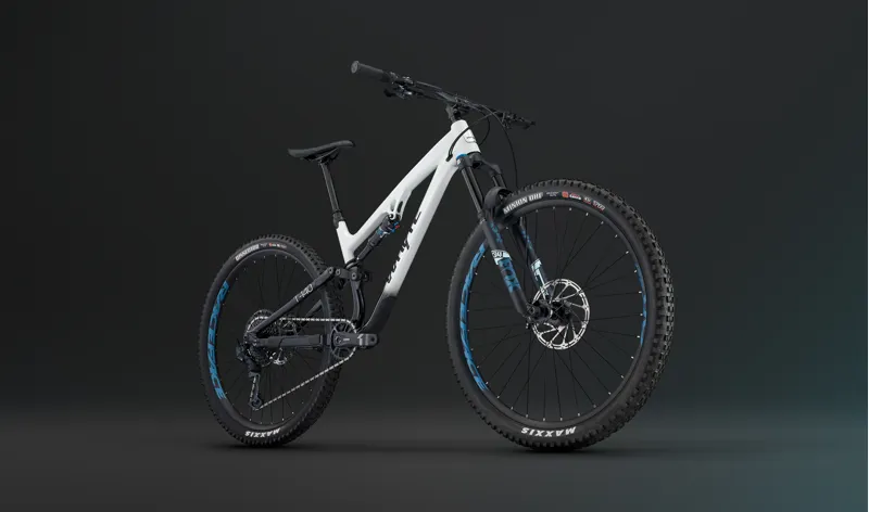 Whyte T-140 RS 29er 2025 Full Suspension Mountain Bike - White/Black-2