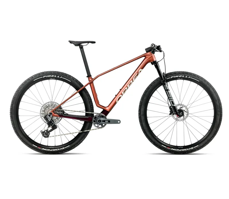Orbea Alma M-Pro 29er 2026 Carbon Hardtail Mountain Bike - Mars Red