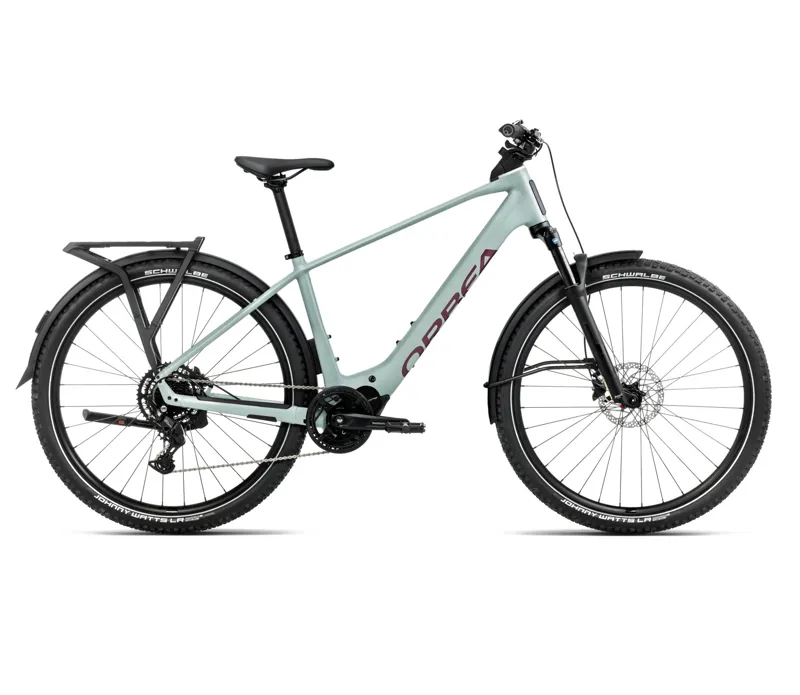 Orbea Kemen ADV 30 540wh 2026 Electric Hybrid Bike - Blue Stone/Burgundy