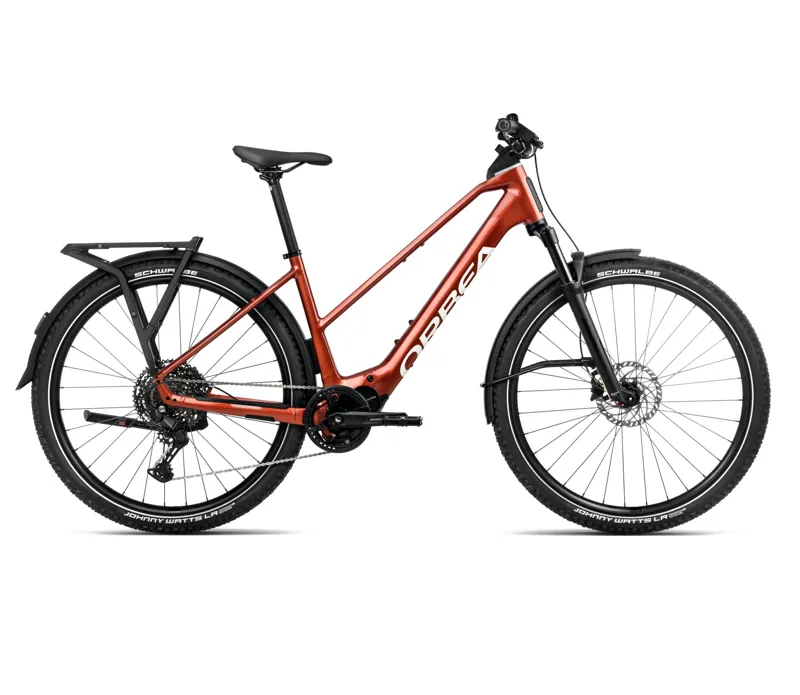 Orbea Kemen Adv 20 Mid 2026 Electric Hybrid Bike - Mars Red/Ivory White