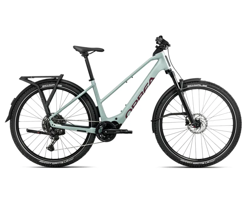 Orbea Kemen Adv 20 Mid 2026 Electric Hybrid Bike - Blue Stone/Burgundy