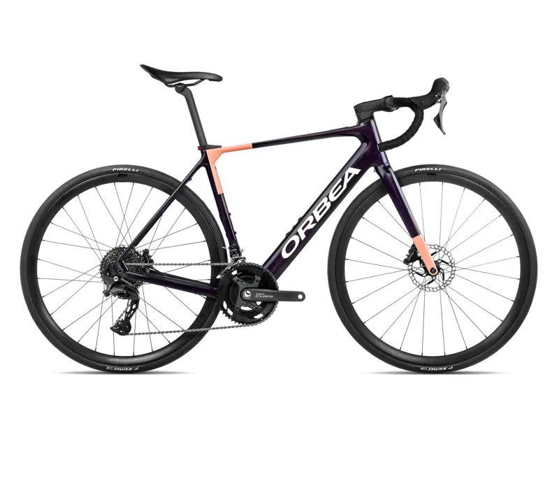 Orbea Gain M40 2026 Electric Road Bike - Fantasy Purple/Orange Cloud