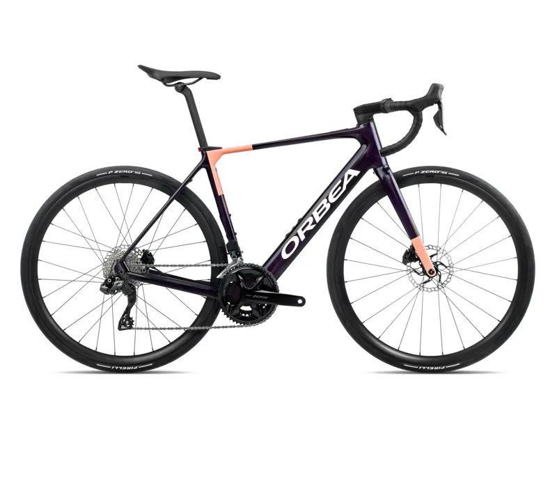 Orbea Gain M30i 2026 Electric Road Bike - Fantasy Purple/Orange Cloud