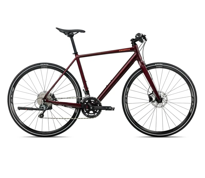 Orbea Vector 10 2026 Hybrid Bike - Burgundy Red
