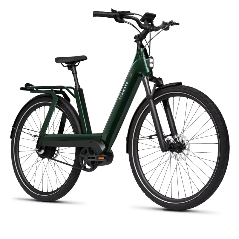 Tenways Ago T 2025 Electric Hybrid Bike - 48cm - Jungle Green-1