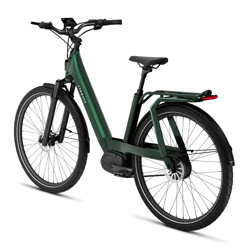 Tenways Ago T 2025 Electric Hybrid Bike - 48cm - Jungle Green-2
