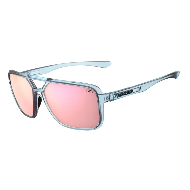 Tifosi Salto Single Lens Sunglasses - Blue Horizon/Pink Mirror