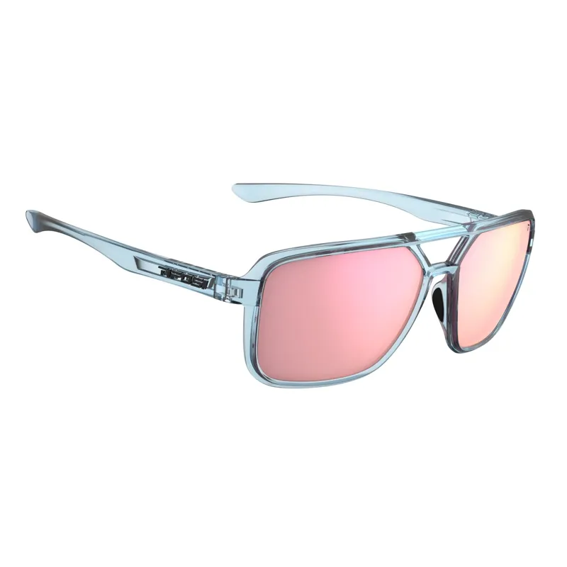 Tifosi Salto Single Lens Sunglasses - Blue Horizon/Pink Mirror-2