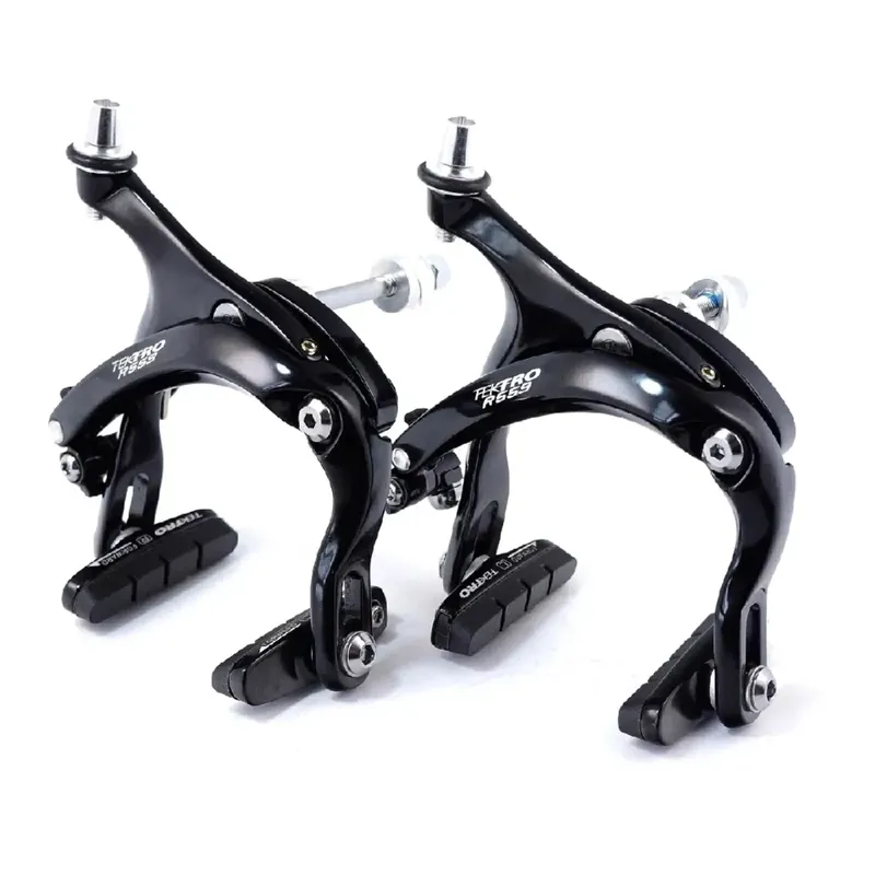 Tektro R559 Extra Long Drop Rim Brake Calipers Nutted Type - Black