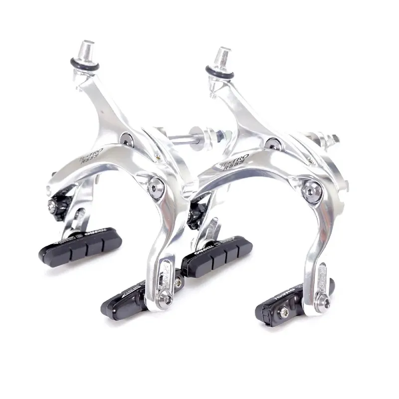 Tektro R559 Extra Long Drop Rim Brake Calipers Nutted Type - Silver