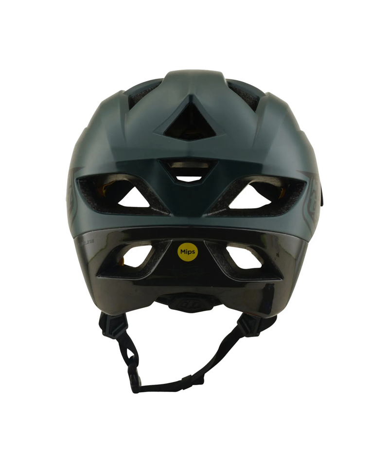 Troy Lee Designs Flowline Mips MTB Helmet - Point Dark Forest/Charcoal-2
