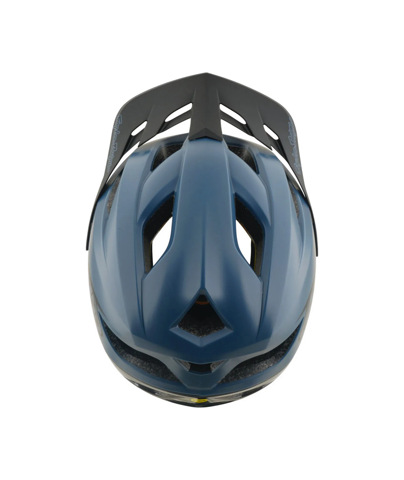 Troy Lee Designs Flowline Mips MTB Helmet - Point Slate/Charcoal-3