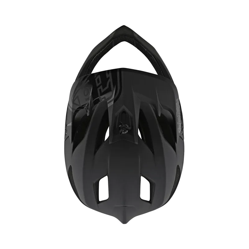 Troy Lee Stage 2 Mips Full Face MTB Helmet - Stealth Black-2