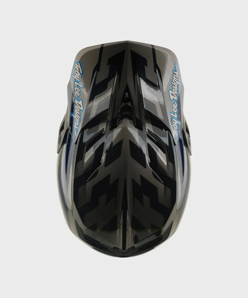 Troy Lee D4 Composite Mips Full Face MTB Helmet - Burst Grey-2