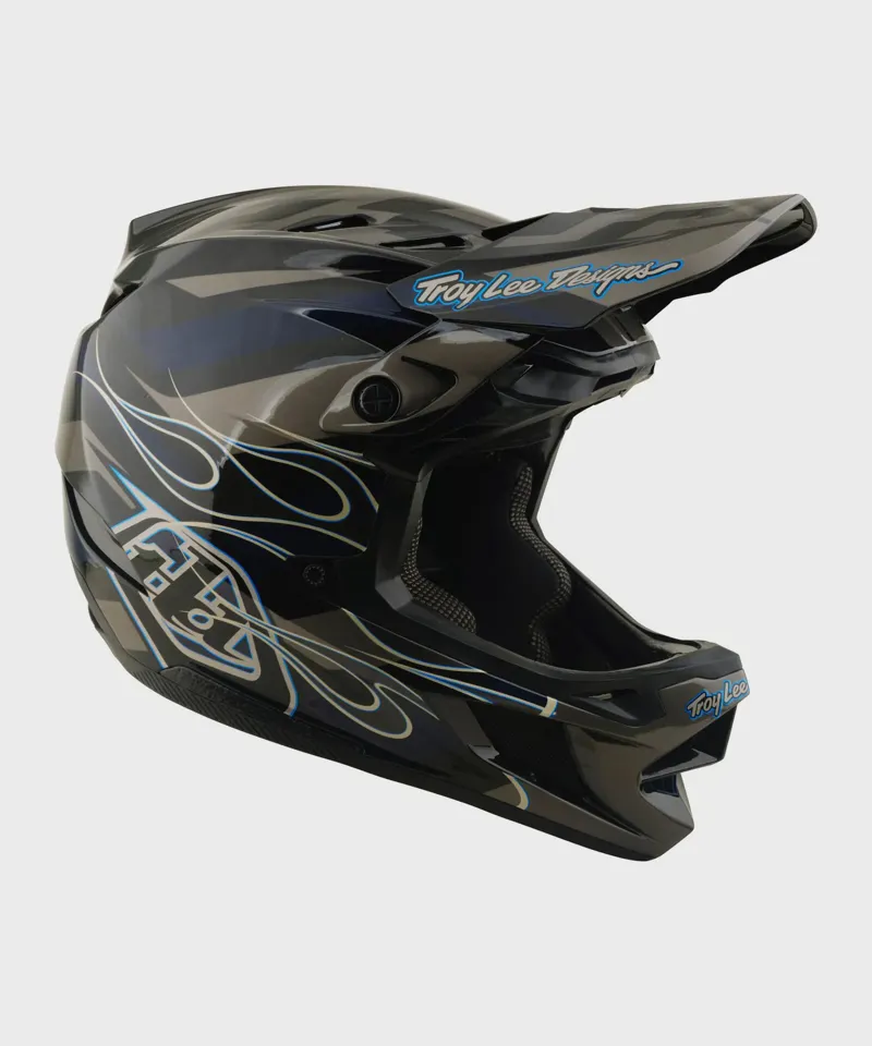 Troy Lee D4 Composite Mips Full Face MTB Helmet - Burst Grey-5