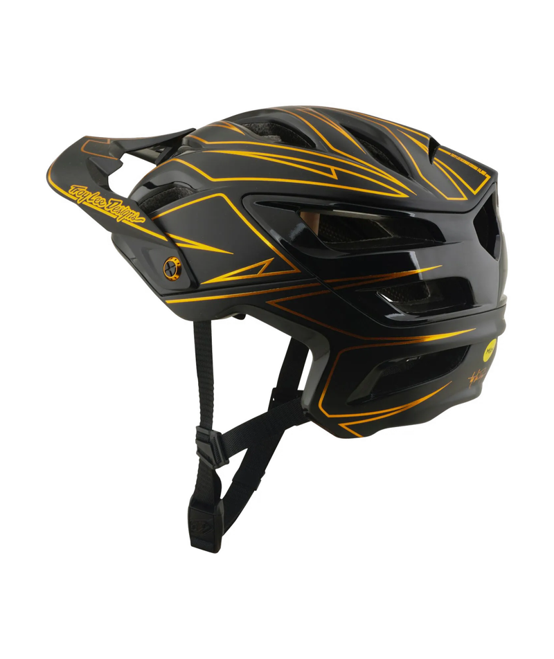 Troy Lee Designs A3 MIPS MTB Helmet - Pinstripe Black-1