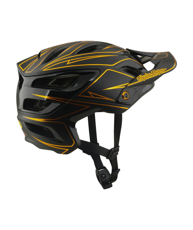 Troy Lee Designs A3 MIPS MTB Helmet - Pinstripe Black-4