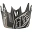 Troy Lee D3 Helmet Replacement Visor - Starburst Black