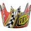 Troy Lee D3 Helmet Replacement Visor - Longshot Red