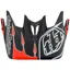 Troy Lee D3 Helmet Replacement Visor - Corona Orange