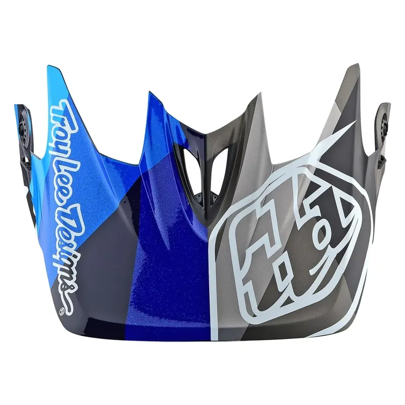 Troy Lee D3 Helmet Replacement Visor - Jet Blue