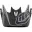 Troy Lee D3 Helmet Replacement Visor - Jet Sram Red