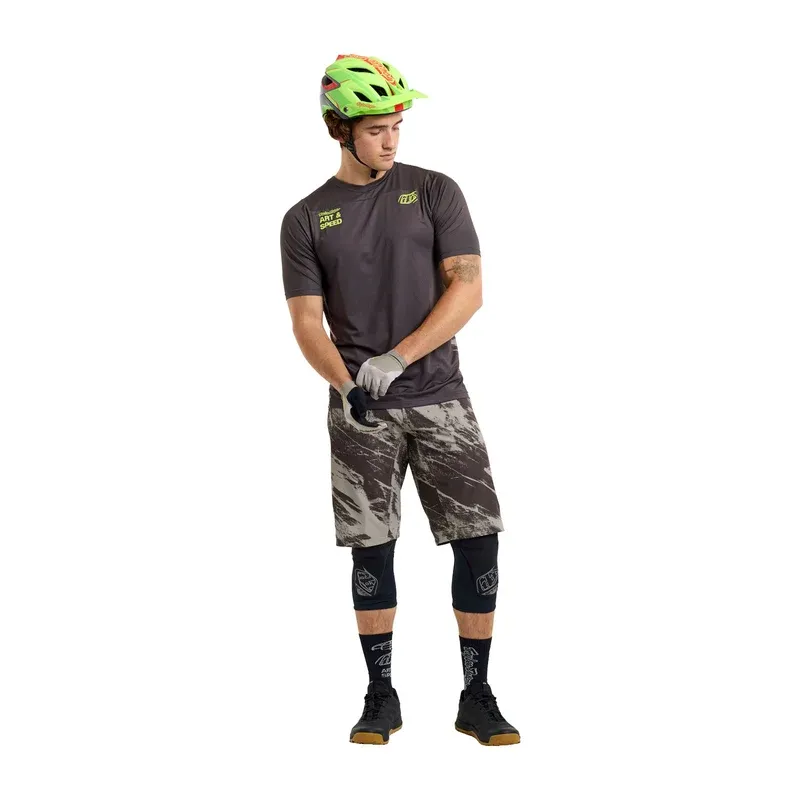 Troy Lee Skyline Short Shell Only Men's Baggy Shorts - Elemental Dark Earth-4