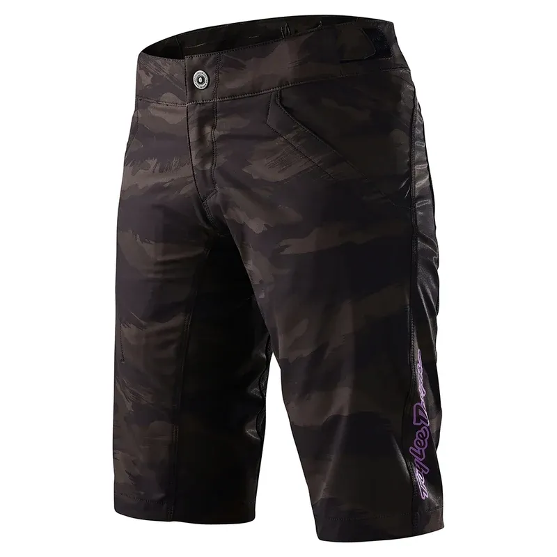 Troy Lee Mischief Women's Baggy Shorts Shell Only - Camo Army