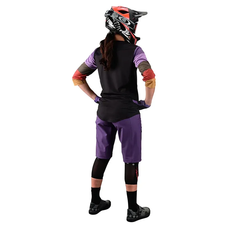Troy Lee Mischief Women's Baggy Shorts Shell Only - Solid Orchid-3