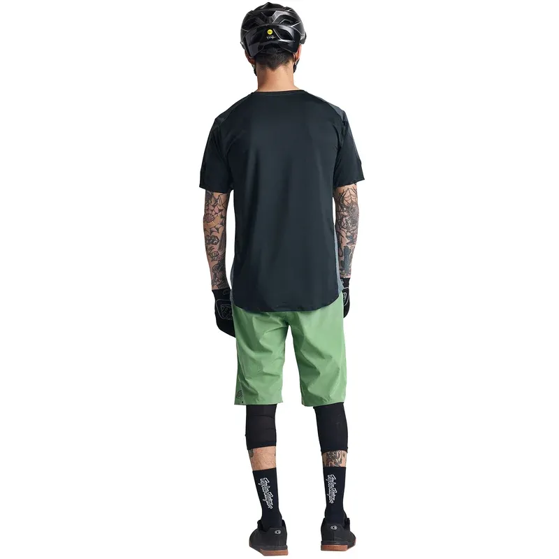 Troy Lee Designs Drift Men's Baggy Shorts Shell Only - Solid Glass Green-12